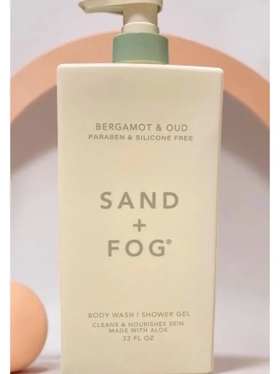 SAND + FOG Bergamot & Oud Body Wash — 32oz