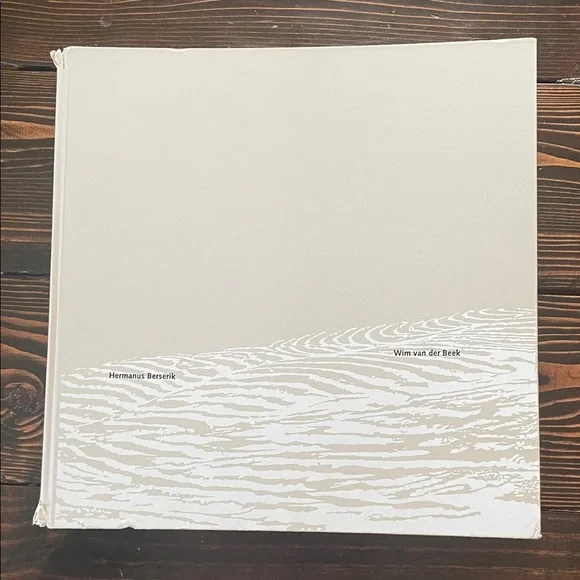 Elmer Gille Monograph of Dutch Painter Cream and White Art Book