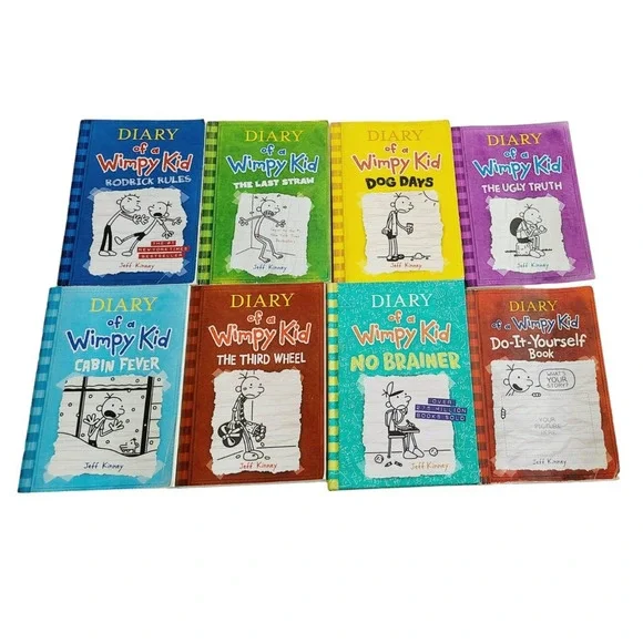 Diary of a Wimpy Kid Book‎ Lot