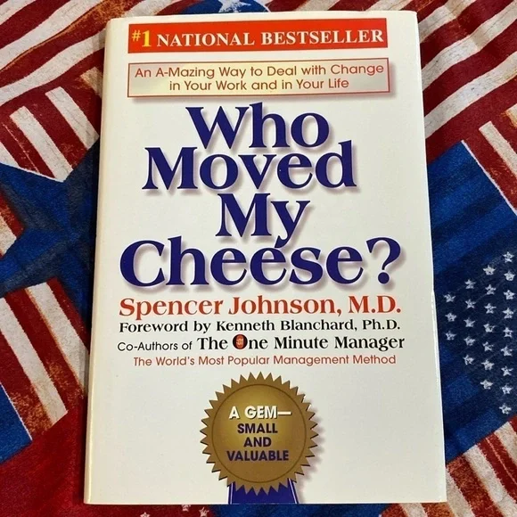 Who Moved My Cheese Hardcover Spencer Johnson Self Help Book