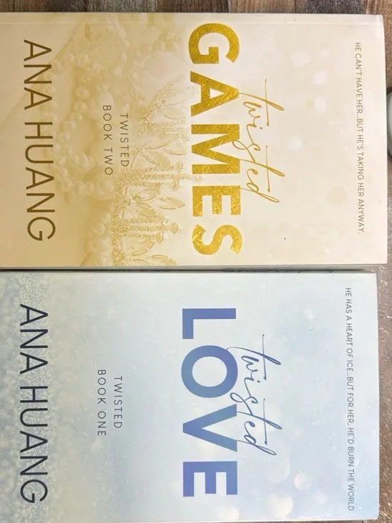 Twisted Love & Twisted Games Book Set - Blue and Gold