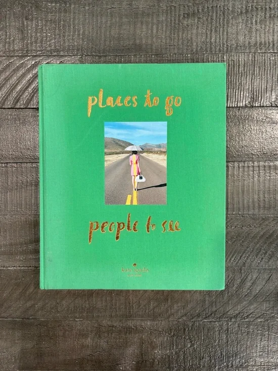 Kate Spade Places To Go People To See Coffee Table Book