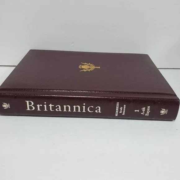 Britannica Micropedia Volume 1 A Ak Bayes Hardcover Book Reference‎