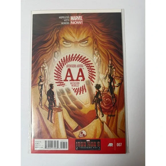 Marvel Now Avengers Arena 7 Murder World X-23 Marvel Comics 2013 Dave‎ Johnson