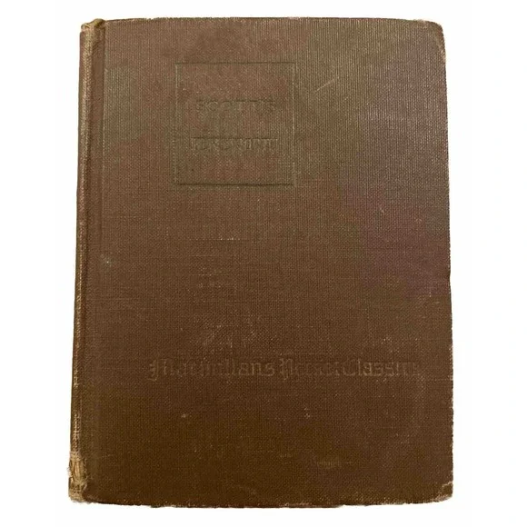 Antique Kenilworth by Sir Walter Scott Macmillan Pocket‎ Classics 1923 HB