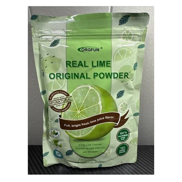 Real Lime Original Powder 200g | 100% Natural Lime Juice Powder | Vegan T2 12/27
