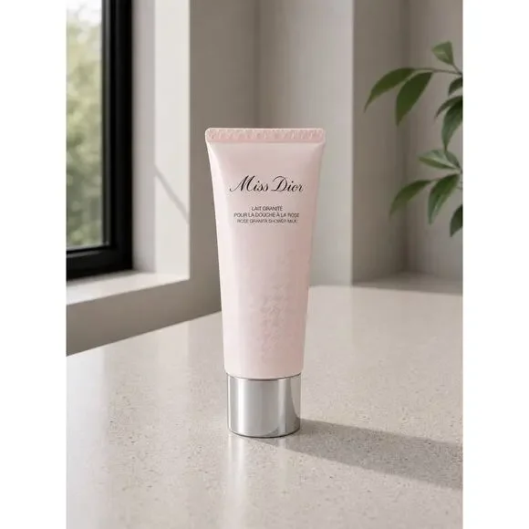 $55 New Miss Dior Rose Granita Shower Milk 75ml Luxury Body Wash Sealed