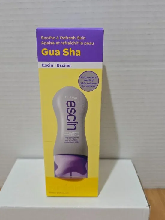 B.Clinicx Escin Soothe & Refresh Gua Sha Skin Massage Cream 5 fl‎ oz NIB