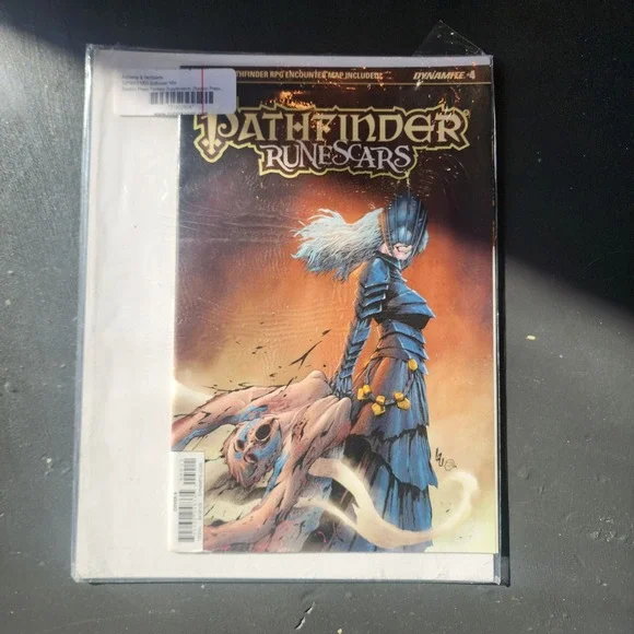 Pathfinder‎ Runescars 4 Comic Book Dynamite Teen Plus Cover A