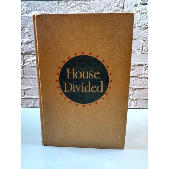 Vintage House Divided Ben Ames Williams '47 Hardcover Civil War Historical Novel