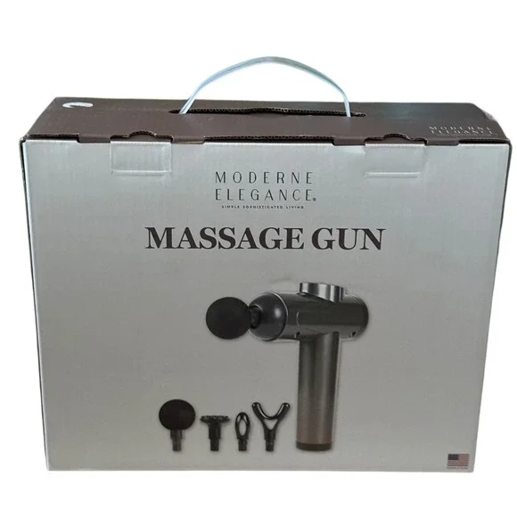 NEW‎ NIB Moderne Elegance Massage Gun Percussion Handheld Muscle Massager