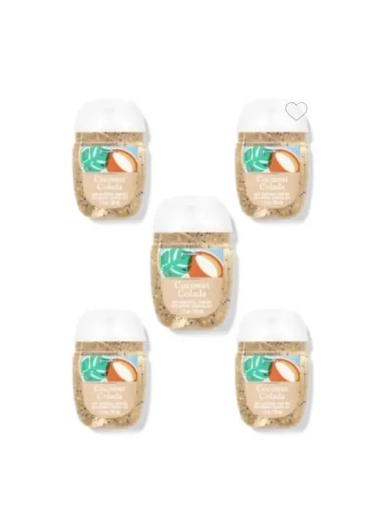 COCONUT COLADA POCKETBAC HAND SANITIZERS 5-PACK BY BATH & BODY WORKS