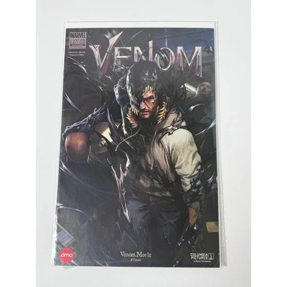 Marvel Venom Movie AMC Exclusive Custom Edition Comic Book Official Collectible