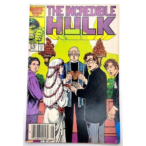 INCREDIBLE‎ HULK #319 (1986) / VF / MARRIAGE OF BETTY ROSS & BRUCE BANNER