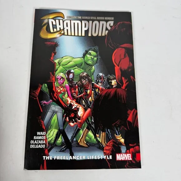 Marvel Comics Champions The Freelancer Lifestyle TPB 2017‎ First Printing