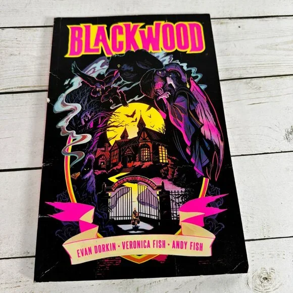 Blackwood Graphic Novel 2018 First Edition Evan Dorkin Veronica‎ Fish