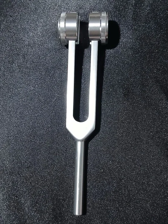 256 Hz C Note Weighted Tuning Fork for Medical Diagnostics Music and Healing