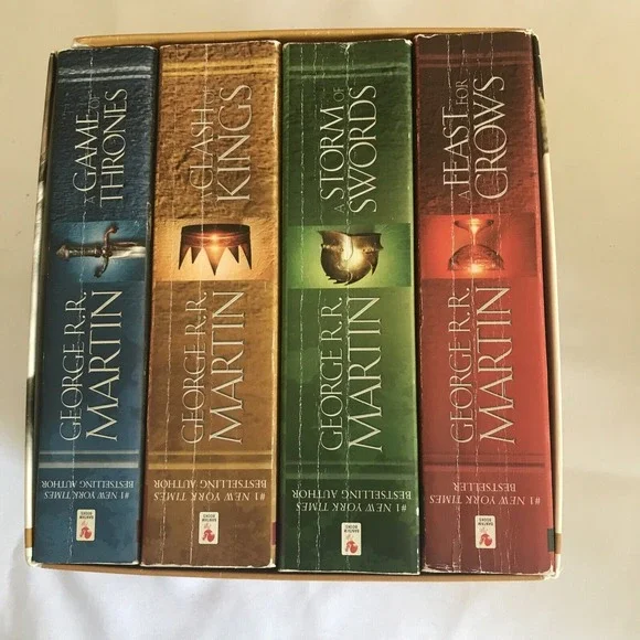 Game of Thrones Box Set A‎ Song of Ice and Fire Books 1-4 by George R.R. Martin