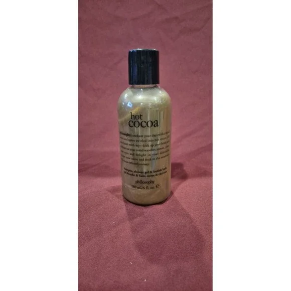 New Sealed Philosophy Hot Cocoa Shampoo Shower GEL Bubble Bath 6oz Stocking Stuf