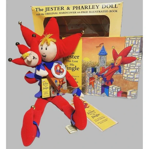 Jester Lost His Jingle Jester Pharley Special 1st Ed Signed Book Provenance READ