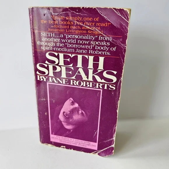 Vtg Seth Speaks by Jane Roberts 1974 Bantam‎ Paperback Book