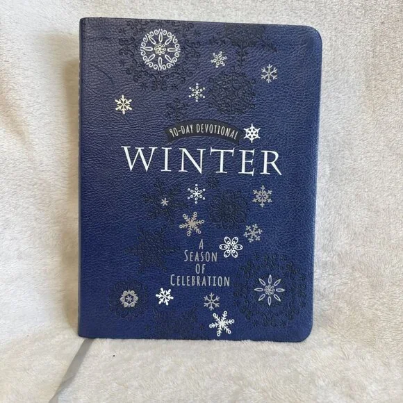 Devotional Winter Journal 90 Day Reflective‎ Christian Psalm Book Broadstreet