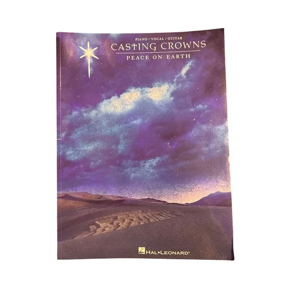 NEW Casting Crowns Peace on Earth Piano Vocal Guitar Christmas Sheet Music BOOK