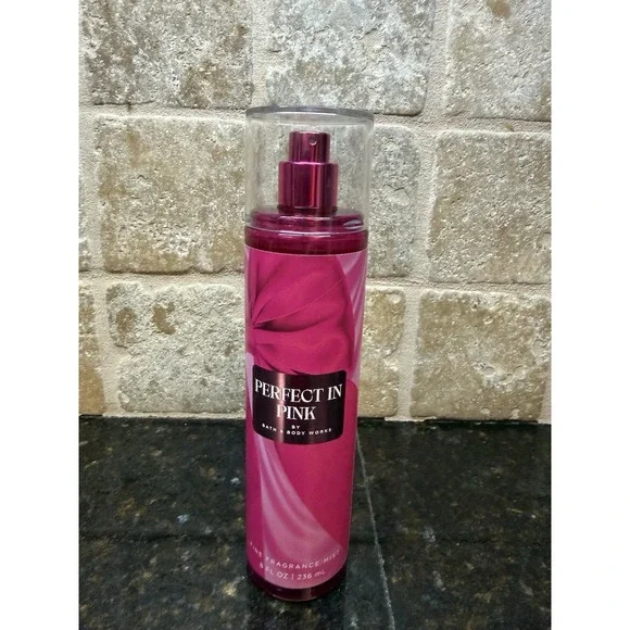 Bath & Body Works Perfect In Pink Fine Fragrance Mist 8 fl oz 236 ml