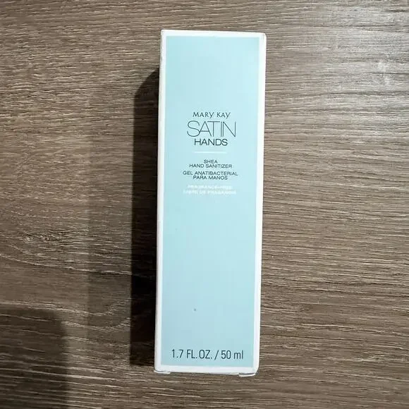 Mary Kay Satin Hands Fragrance-Free Shea Hand Sanitizer Gel NEW