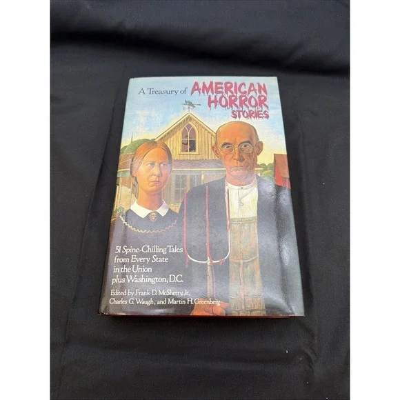 Treasury Of American Horror Stories ~ 1985 1st Ed HC ~ King - Lovecraft - Nolan+