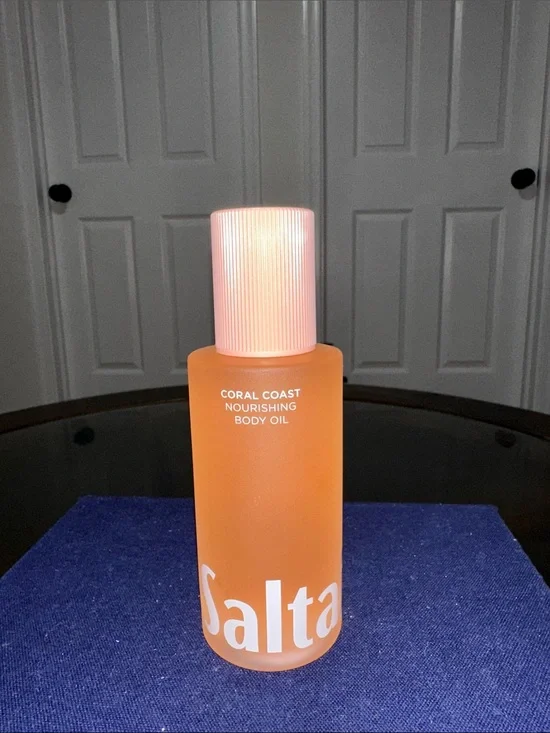 Salta Coral Coast Nourishing Body Oil — Peach-Orange