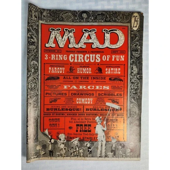 MAD Magazine #29 Sept 1956 VG/FINE