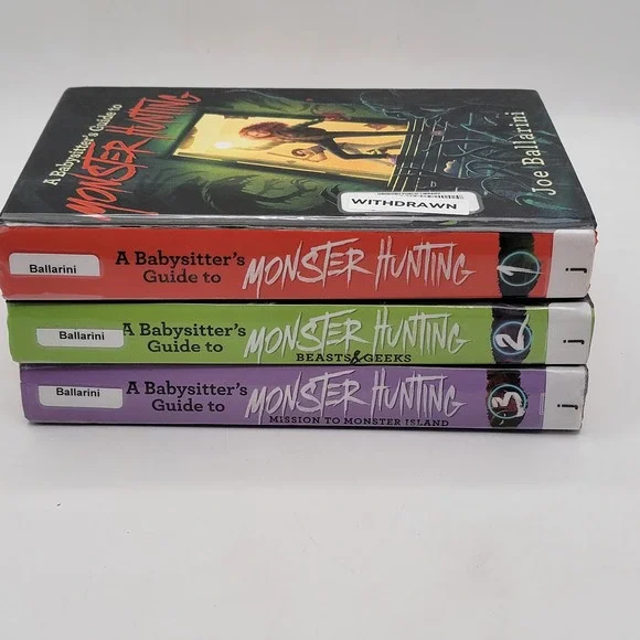 Joe Ballarini A Babysitter's Guide to Monster Hunting Hardcover 1-3 Ex-Lib Good