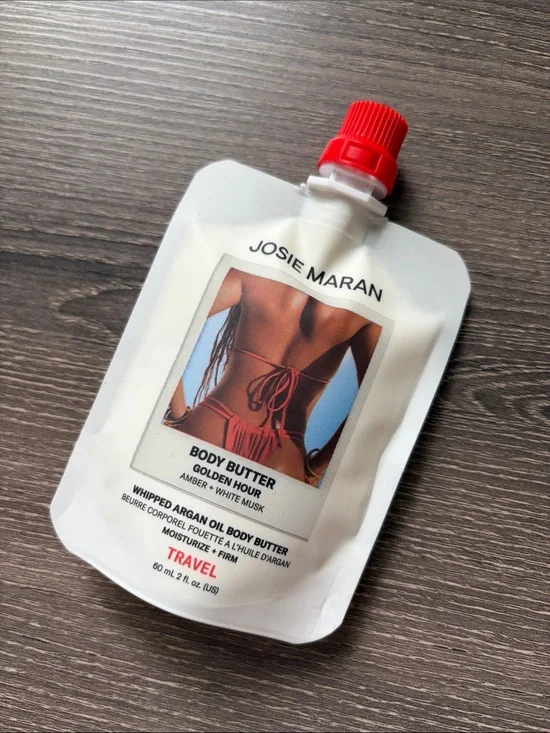 ❤️$10 Josie Maran Body Butter Golden Hour Amber + White Musk 60ml