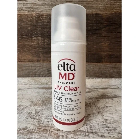 EltaMD UV Clear Broad Spectrum SPF 46 1.7oz‎ Face Sunscreen NWOB | MSRP = $43