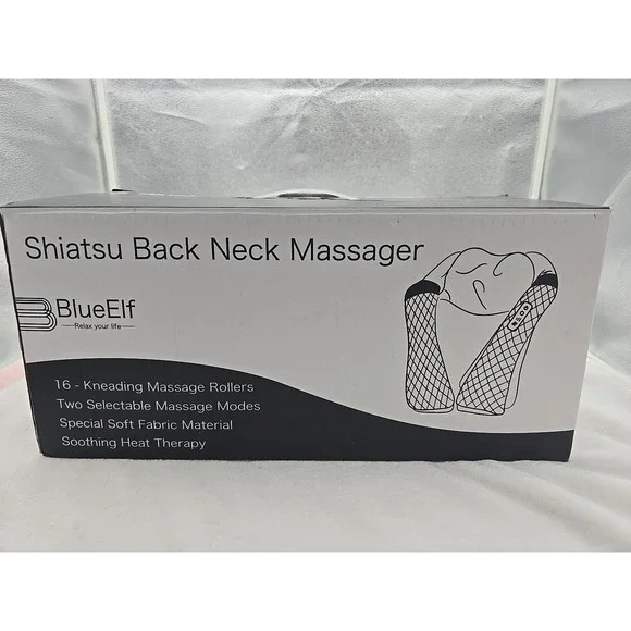 Shiatsu Neck and Back Massager with soothing heat‎