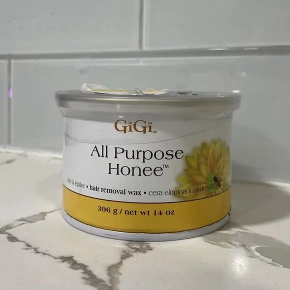 Gigi All Purpose Home Hair Removal Soft Wax for All Skin and Hair Types 14oz NEW