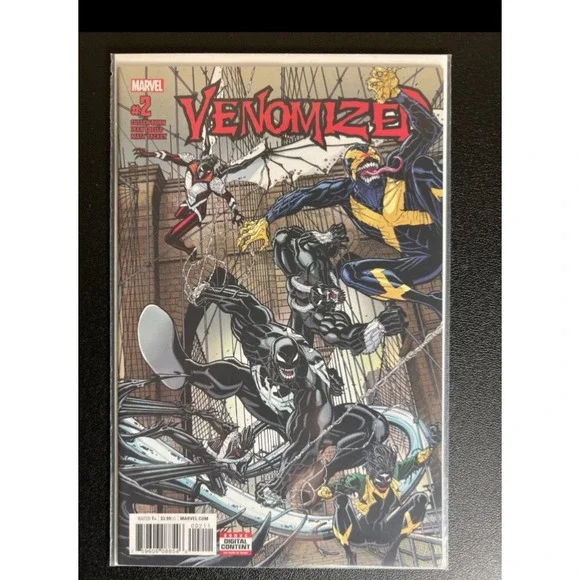 VENOMIZED #2 COVER A MARVEL COMICS (2018) X-MEN SPIDER-MAN VENOM