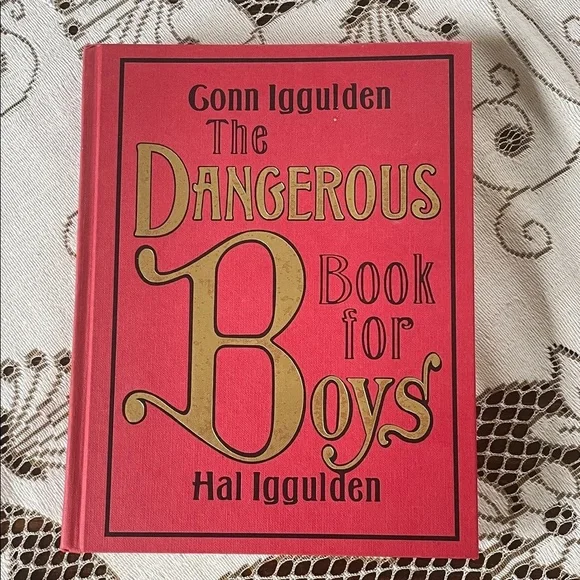 The Dangerous Book for Boys — Title Page (White/Black)