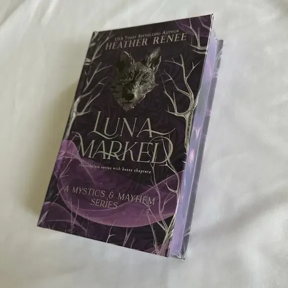 Luna Marked By Heather Renee Signed Deluxe Edition Hardcover