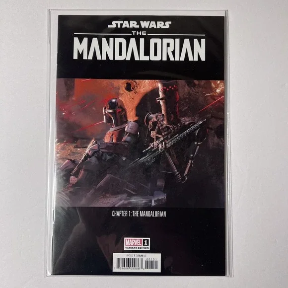Star Wars The Mandalorian Concept Art 1:10 Incentive Variant - 2022 Marvel