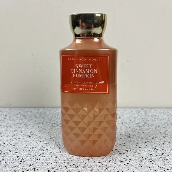 Bath & Body Works Sweet‎ Cinnamon Pumpkin Shower Gel 10 oz NEW Sealed