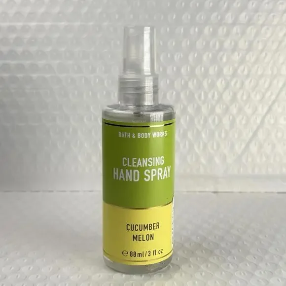 Bath & Body‎ Works CUCUMBER MELON Anti-Bacterial Hand Spray 3 oz
