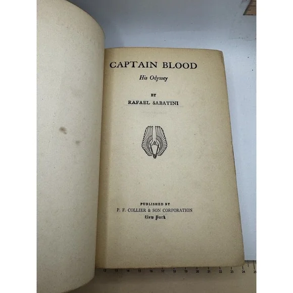 Captain Blood His Odyssey by Rafael Sabatini 1923