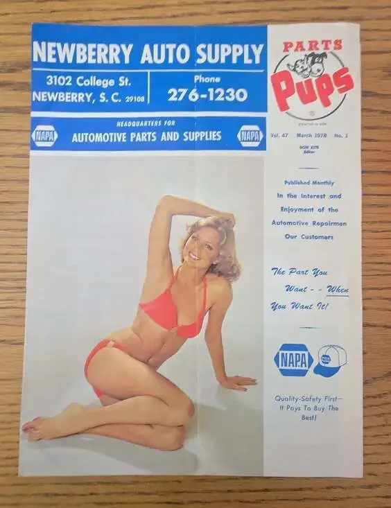 Vintage 1978 NAPA Parts Pups Automotive Magazine Vol. 47 No. 1