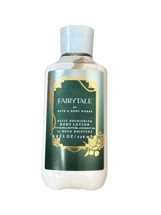Bath & Body Works FAIRYTALE Daily Body Lotion Green Gold Shea 24hr 8oz RETIRED
