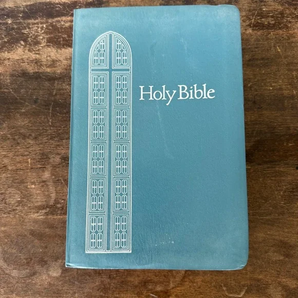 Nelson Regency Blue Holy‎ Bible KJV Giant Print Red Letter 1990 Concordance VTG