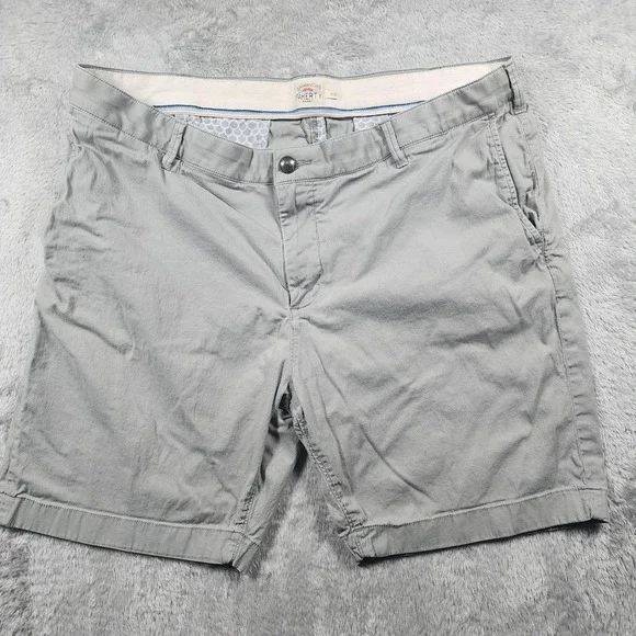 Faherty Shorts Mens 40 Gray‎ 9