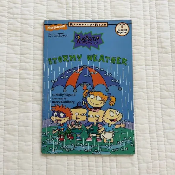 Rugrats Stormy Weather Ready to Read Paperback Book 1997