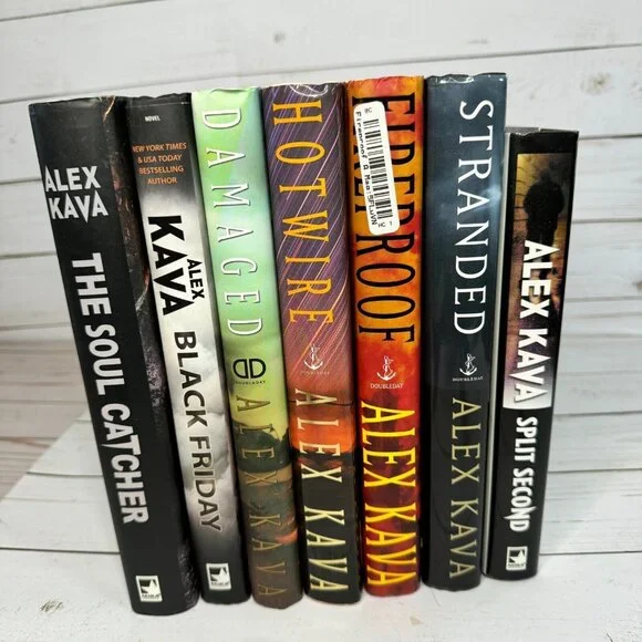 Alex Kava Book Lot - 7 HC Maggie O'Dell Thrillers - Some 1st Eds‎ & Dust Jacket